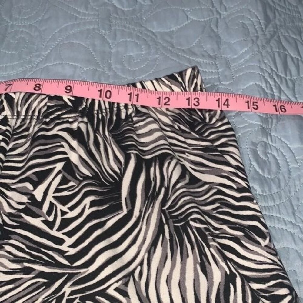 Studio Badger Mischka Zebra Print Pajama Set Wome… - image 8